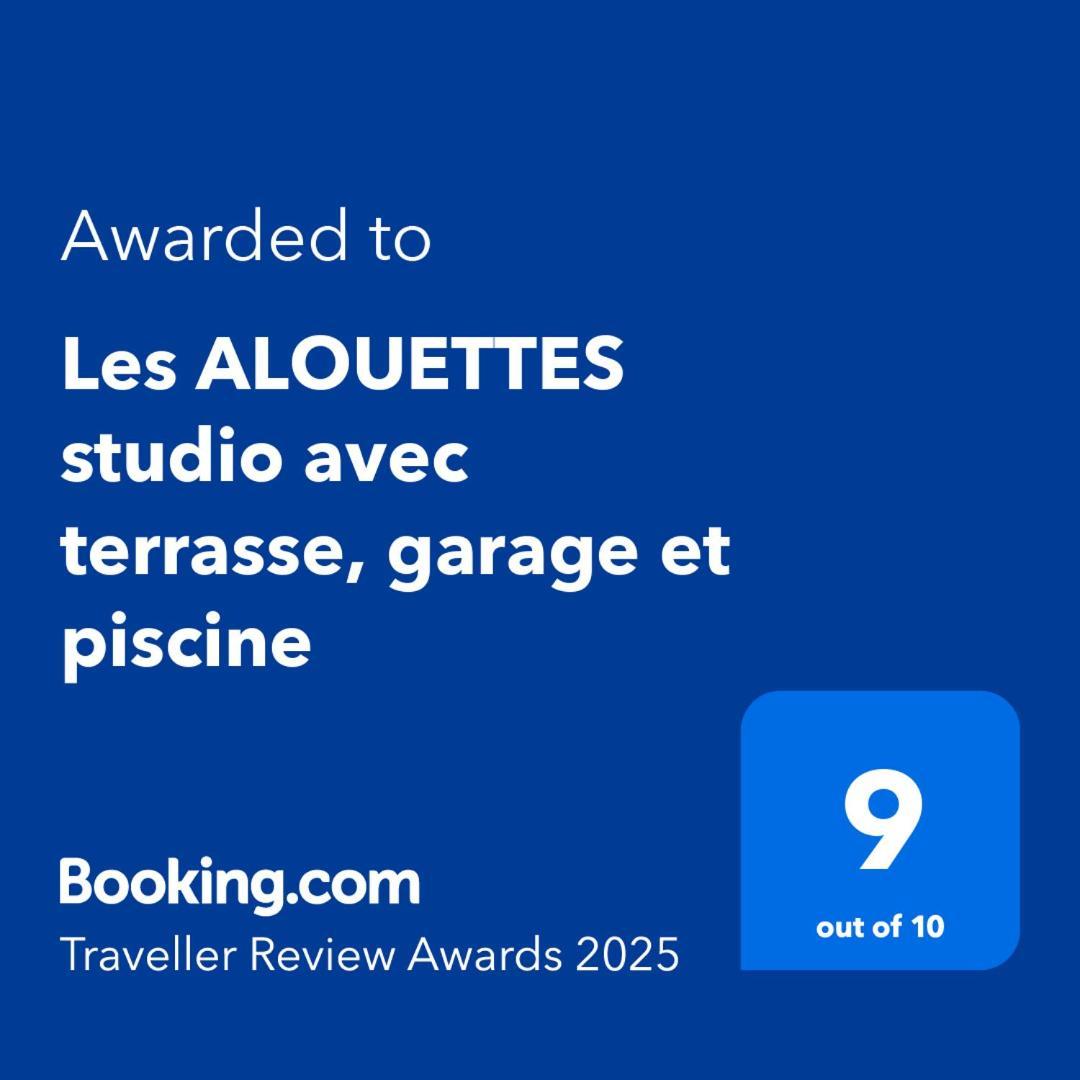 Les Alouettes Studio Avec Terrasse, Garage Et Piscine La Ciotat Exterior photo